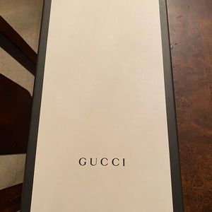 Gucci empty shoe box